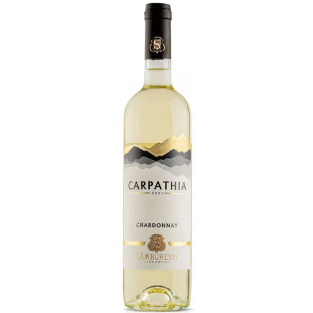 Vin alb sec Carpathia Chardonnay, 0.75L