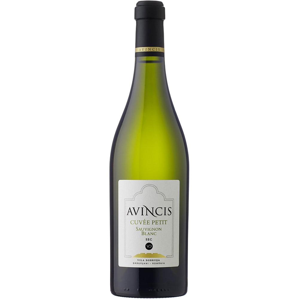Vin alb sec Avincis Cuvee Petit, 0.75L