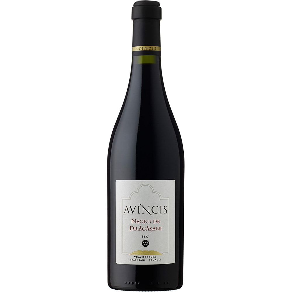 Vin rosu sec Avincis Negru de Dragasani, 0.75L