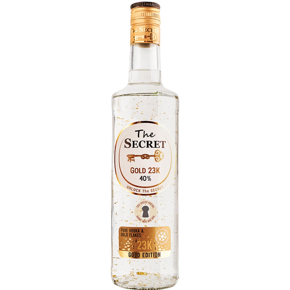 Vodka Zarea The Secret Gold 23K, 0.7L 