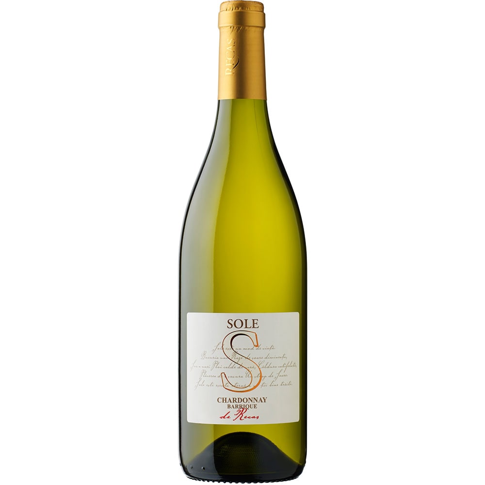 Vin alb sec Cramele Recas Sole Chardonnay, 0.75L