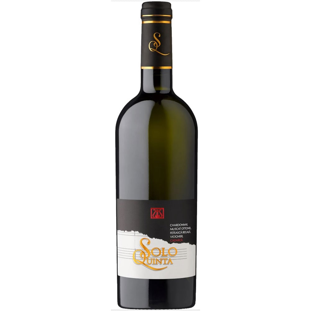 Vin alb sec Cramele Recas Solo Quinta, 0.75L
