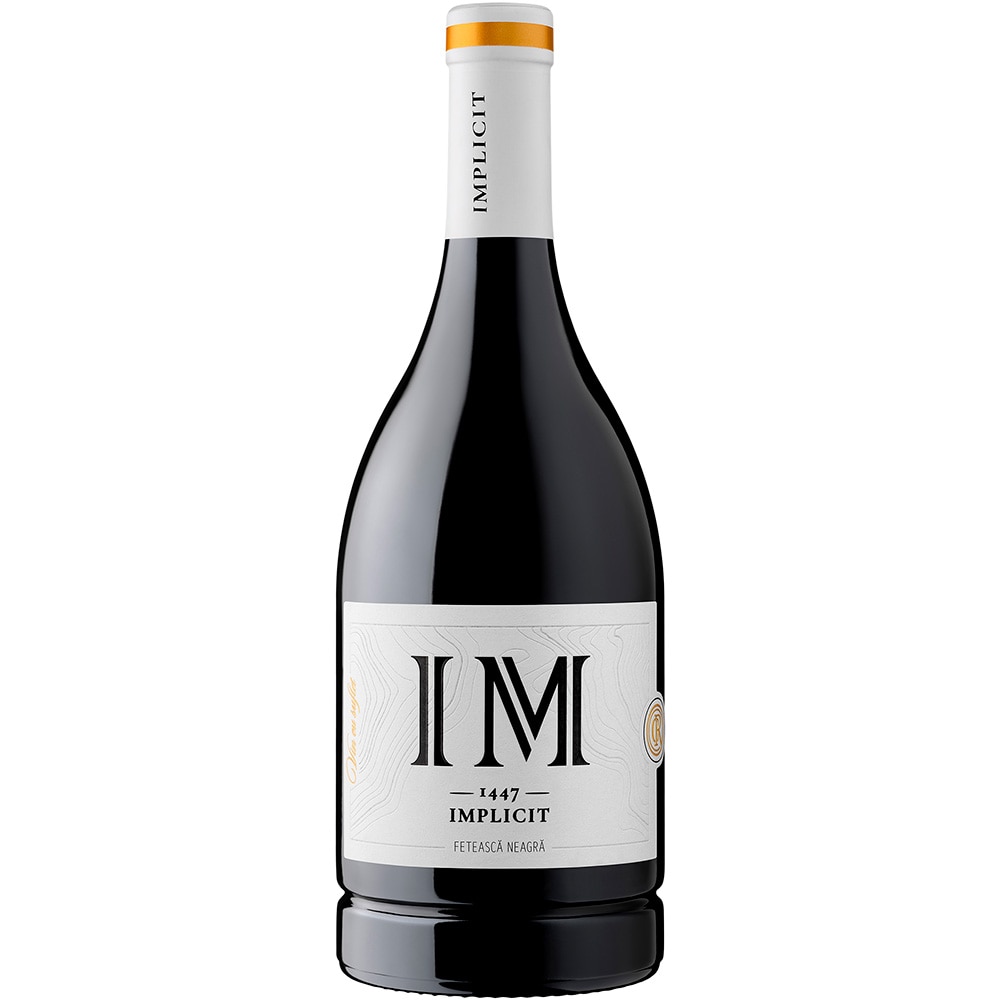 Vin rosu sec Cramele Recas Implicit Feteasca Neagra, 0.75L