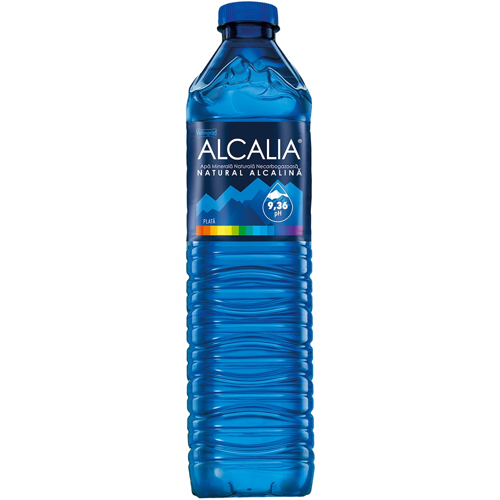 Apa plata VELINGRAD Alcalia bax 1.5L x 6 sticle