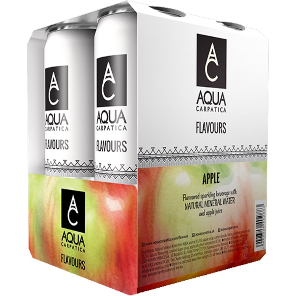 Apa minerala AQUA CARPATICA Mar bax 0.33L x 4 doze
