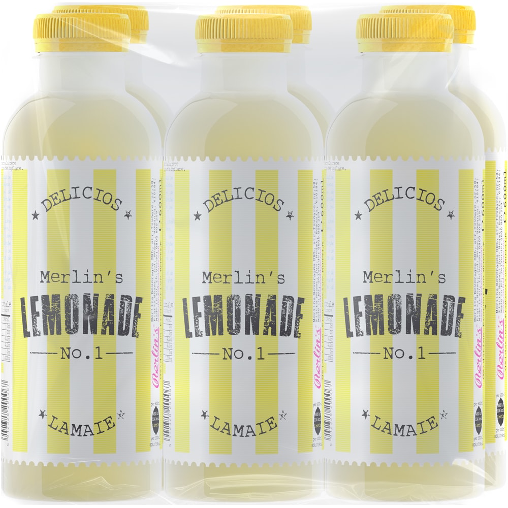 Limonada MERLINS Lemonade No.1 bax 0.6L x 6 sticle