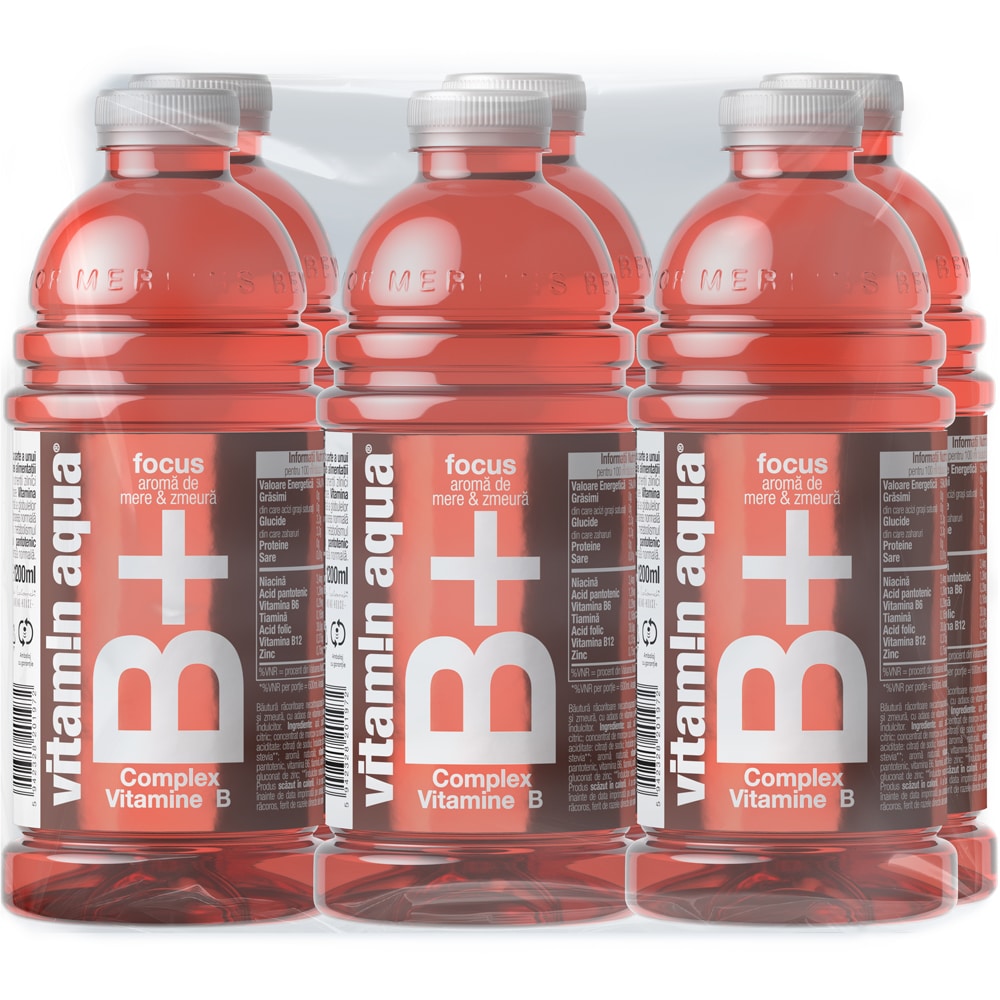 Apa cu vitamine VITAMIN AQUA B bax 1.2L x 6 sticle