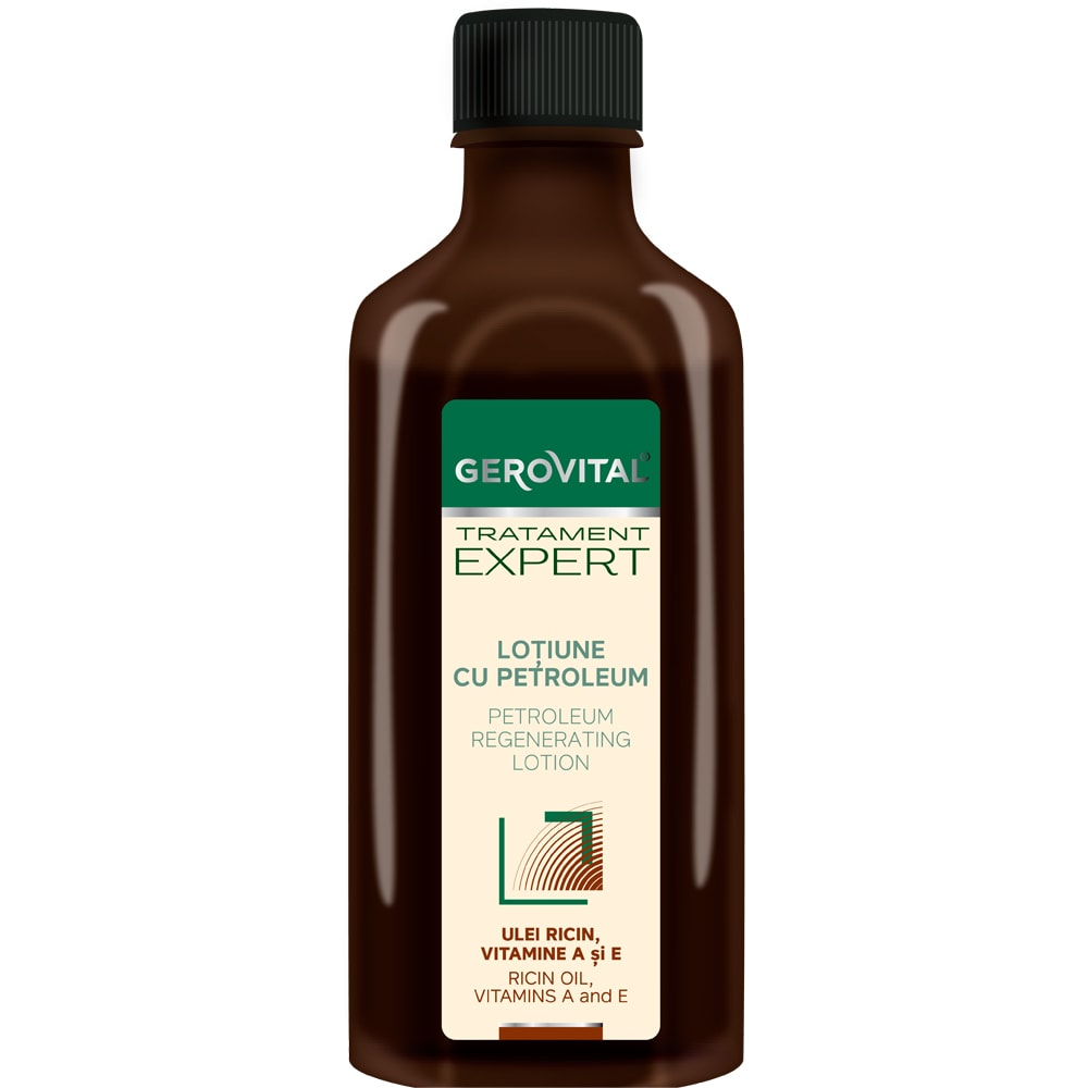 Lotiune de par GEROVITAL Tratament Expert Petroleum, 100ml