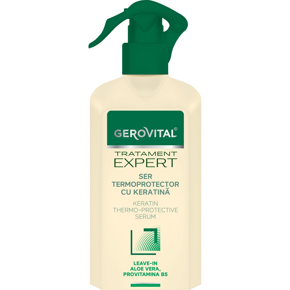 Ser pentru par GEROVITAL Tratament Expert Termoprotector, 150ml