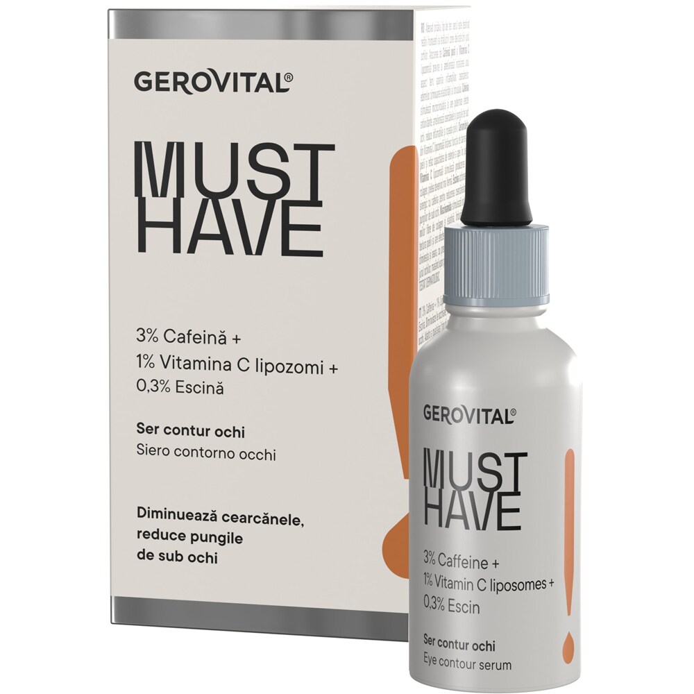 Ser contur ochi GEROVITAL Must Have, 30ml