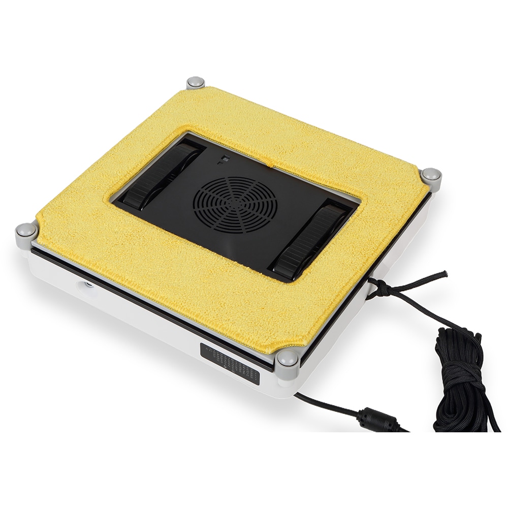 Aspirator robot geamuri MYRIA MY4560, 24V, autonomie max 20 min, Wi-Fi, alb-negru