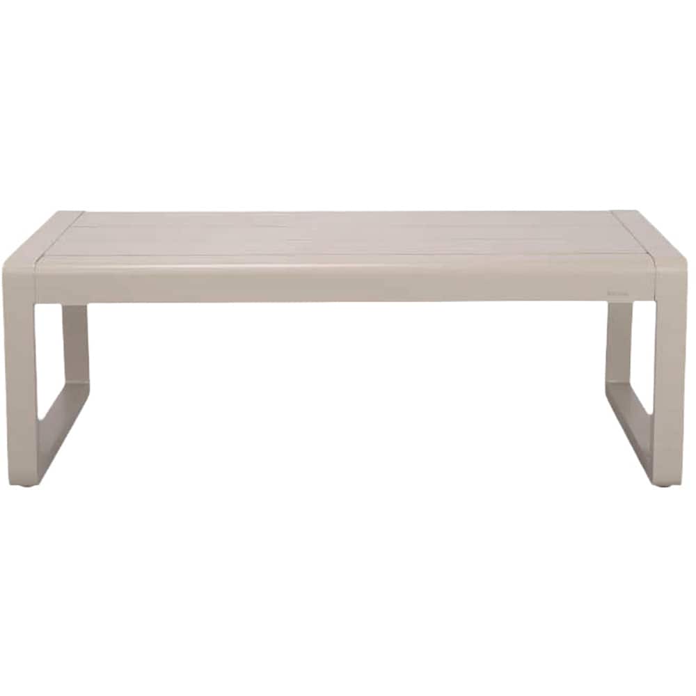 Set mobilier gradina Coffee, aluminiu, 4 piese, alb