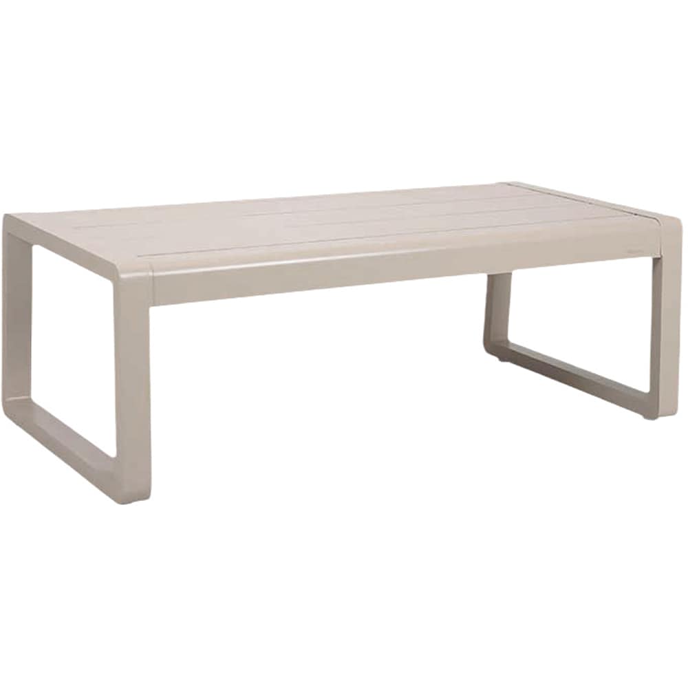 Set mobilier gradina Coffee, aluminiu, 4 piese, alb