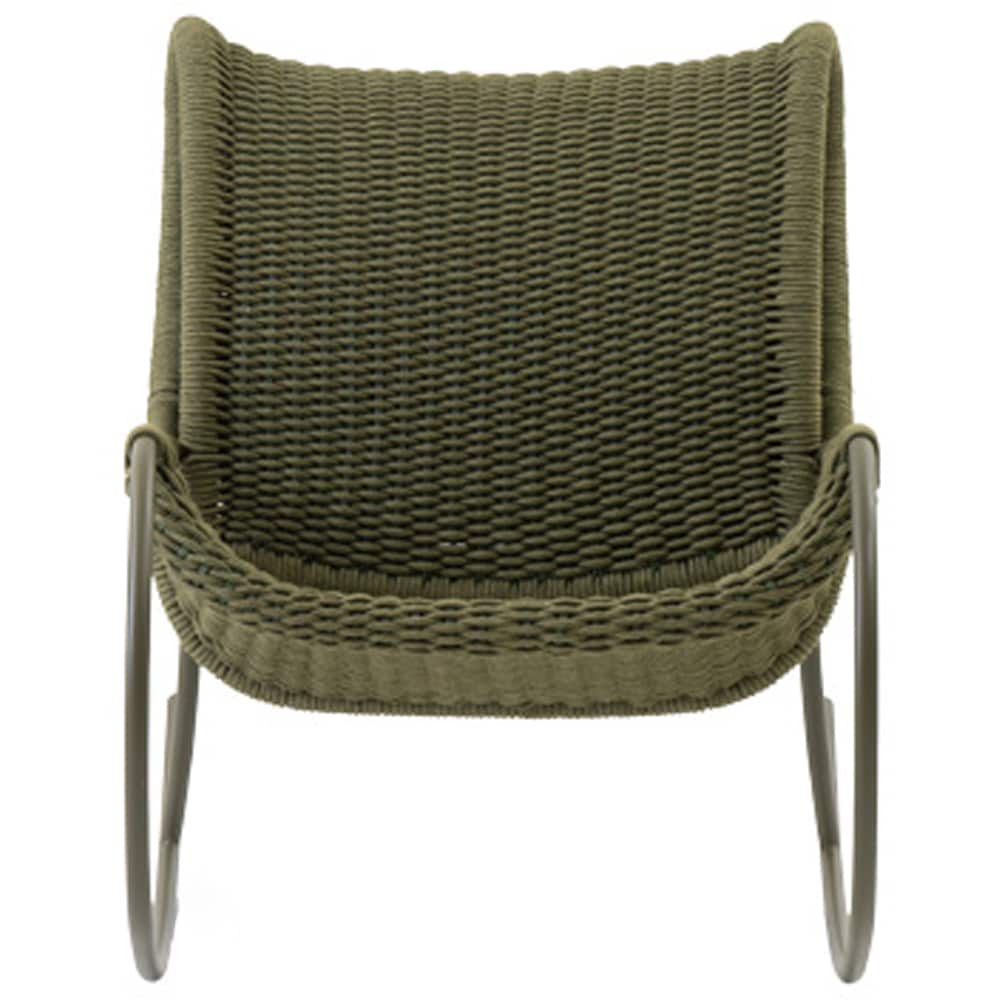 Scaun balansoar LIVINTWIST Apsaras, 66 x 107 x 78.5 cm, verde deschis