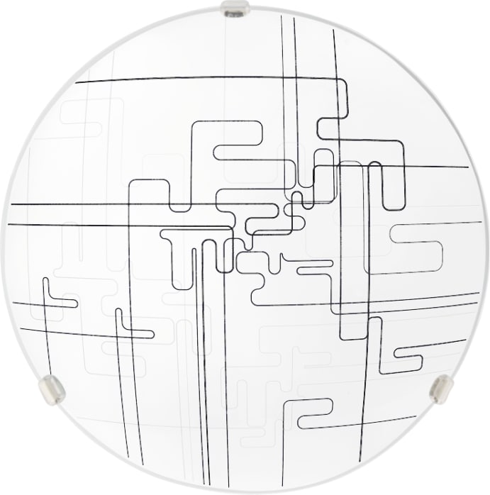 Plafoniera KLAUSEN Petal 40 LY-6011, 15W, E27, Alb