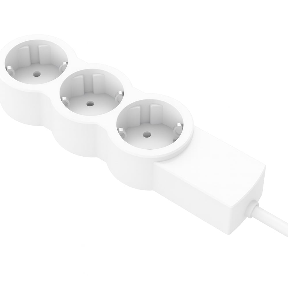 Prelungitor STRAKE 800, 3 prize, 3m, alb