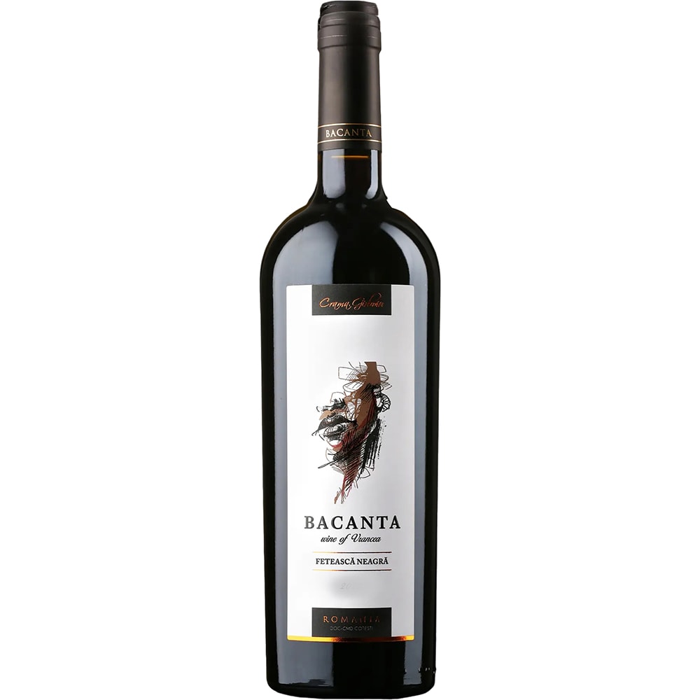 Vin rosu sec Crama Girboiu Bacanta Feteasca Neagra, 0.75L
