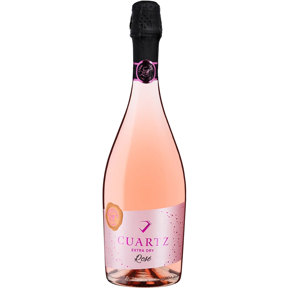 Vin spumant rose Crama Girboiu Cuartz, 0.75L