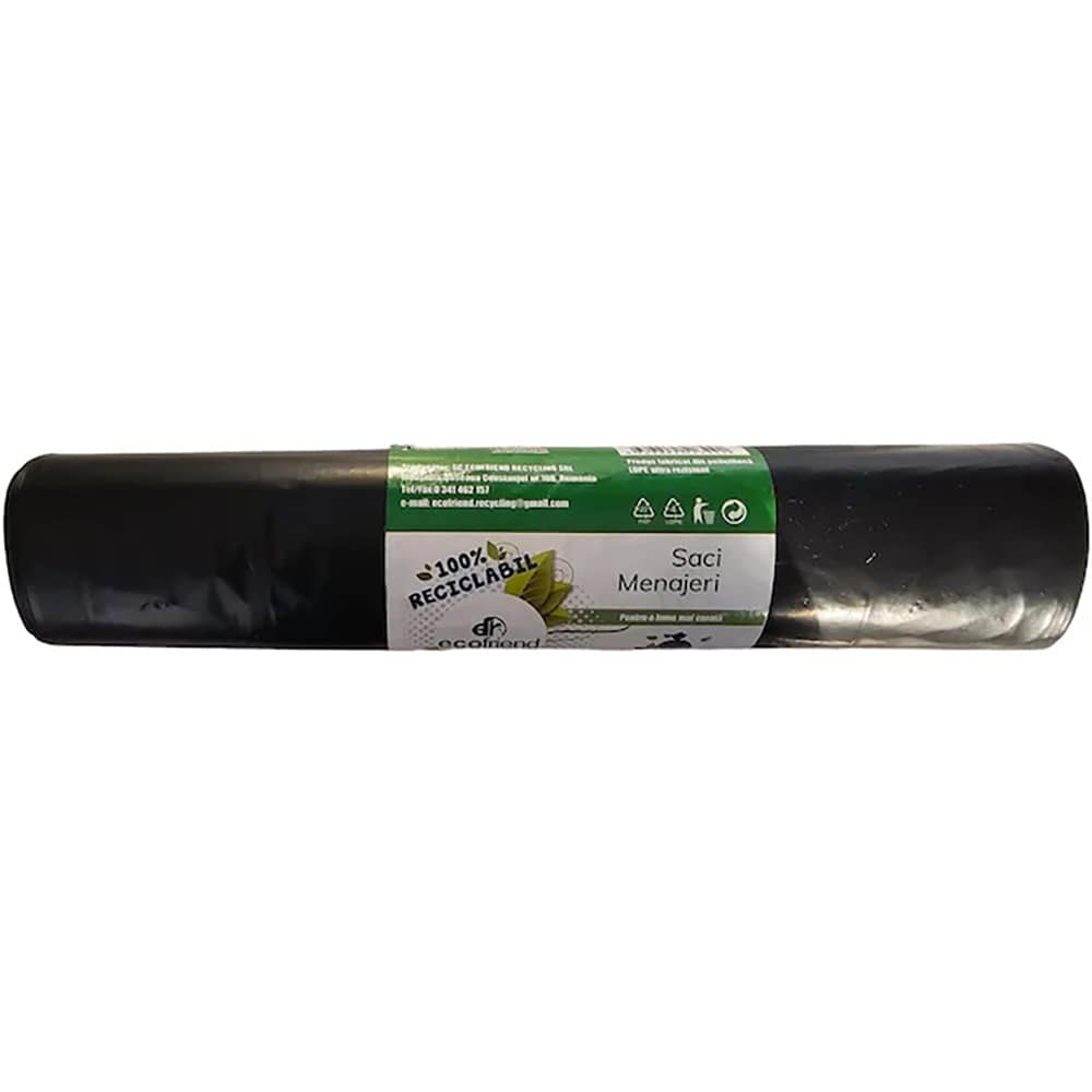Saci menajeri ECOFRIEND 7936, 320 l, 5 bucati/rola