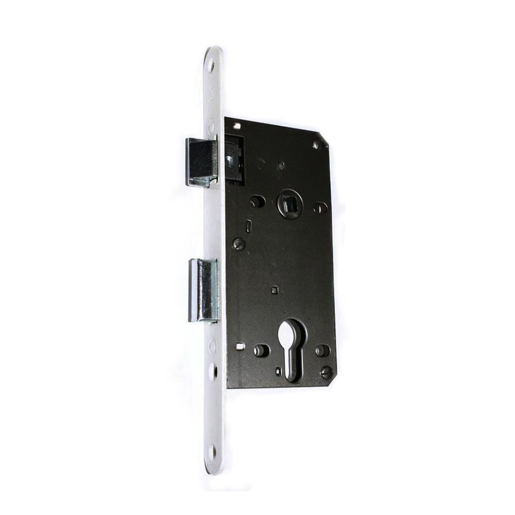 Broasca ingropata usa exterior YALE, 43x54 mm, cilindru, alb