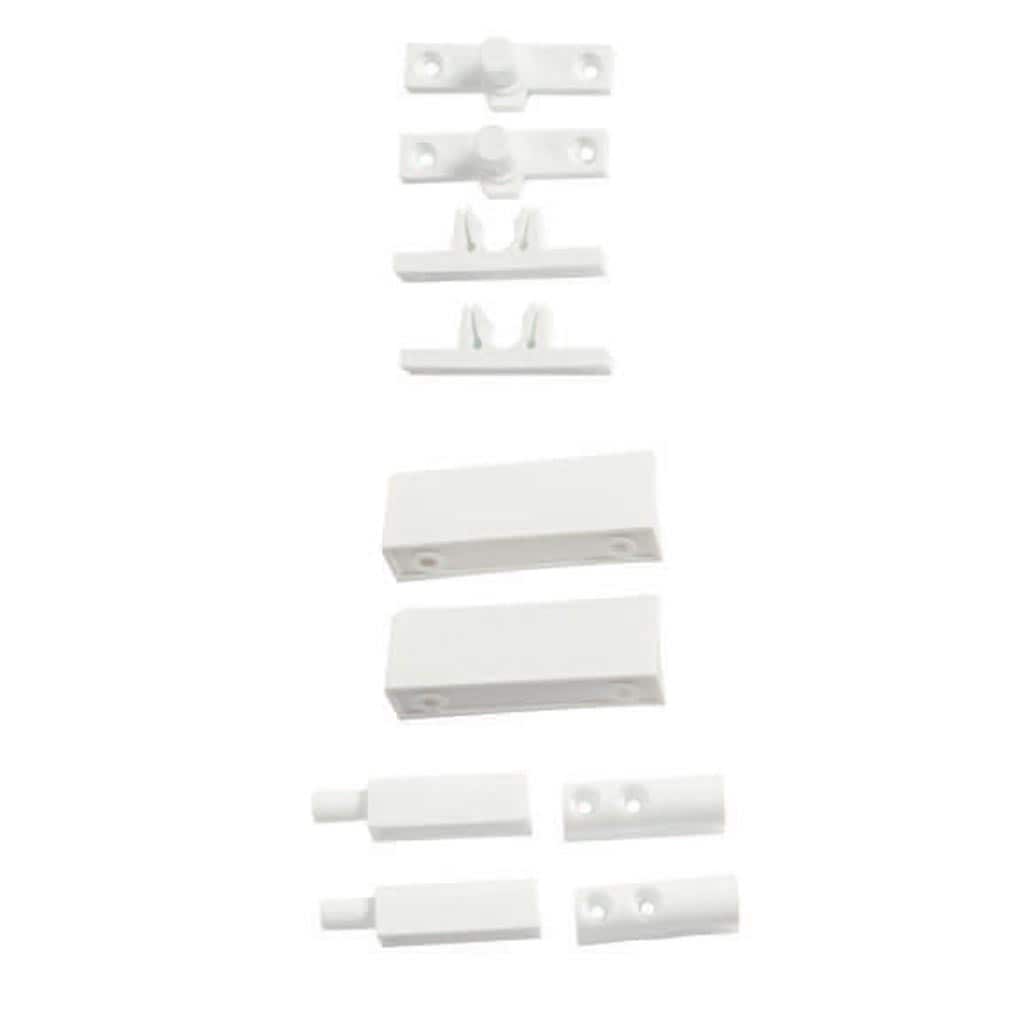 Set accesorii plasa insecte Alleymet, poliester, 10 bucati, alb