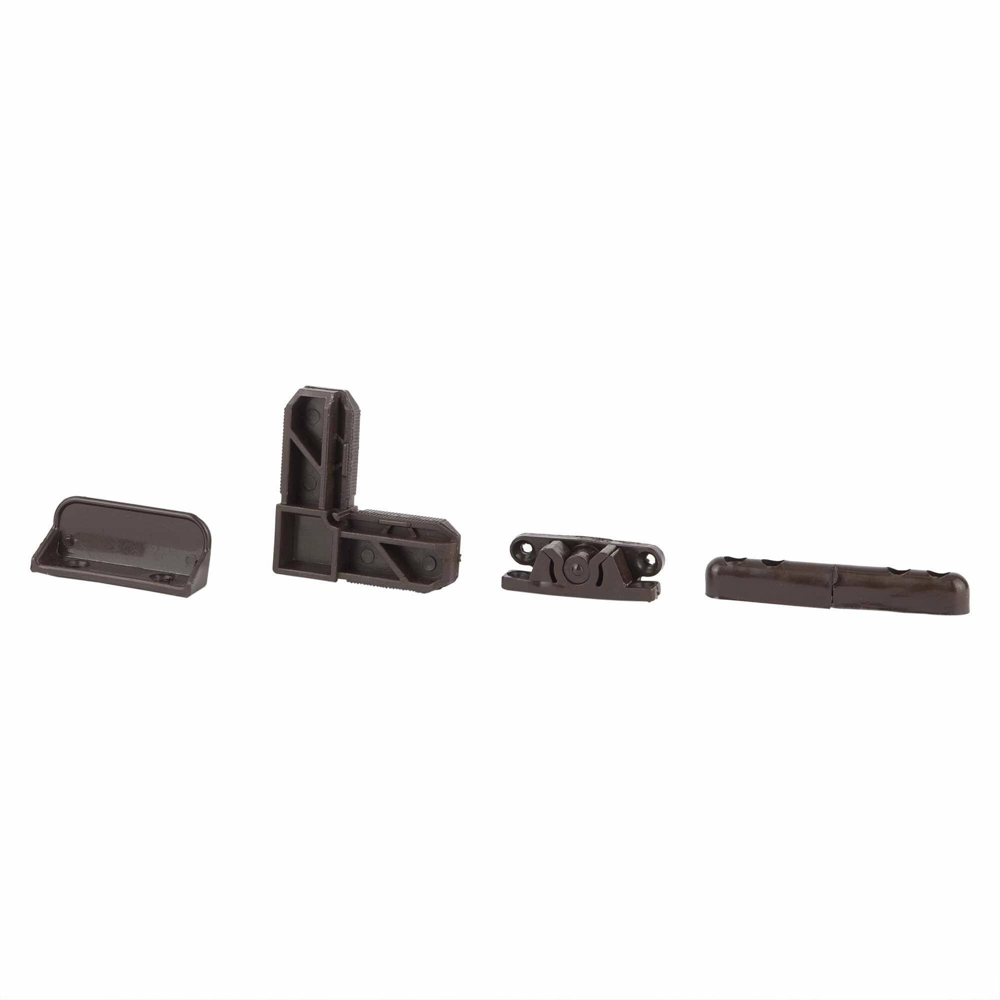Set accesorii plasa insecte Alleymet, poliester, maro