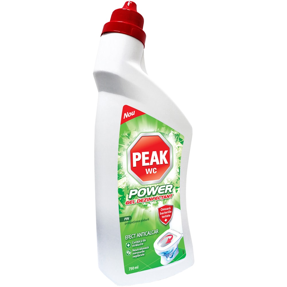 Dezinfectant pentru toaleta PEAK WC Pin, 750 ml