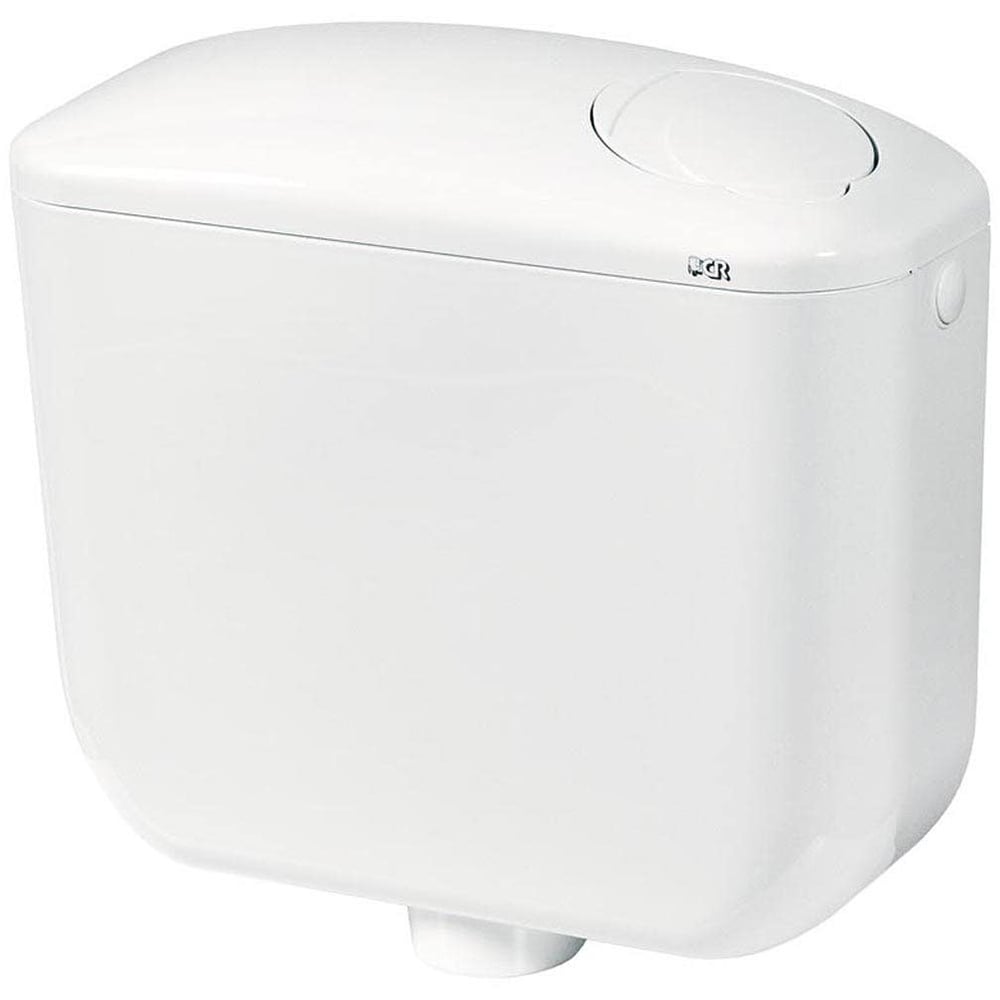 Rezervor suspendat Andersen, 42 x 40 x 13.5 cm, 7.5l, alb