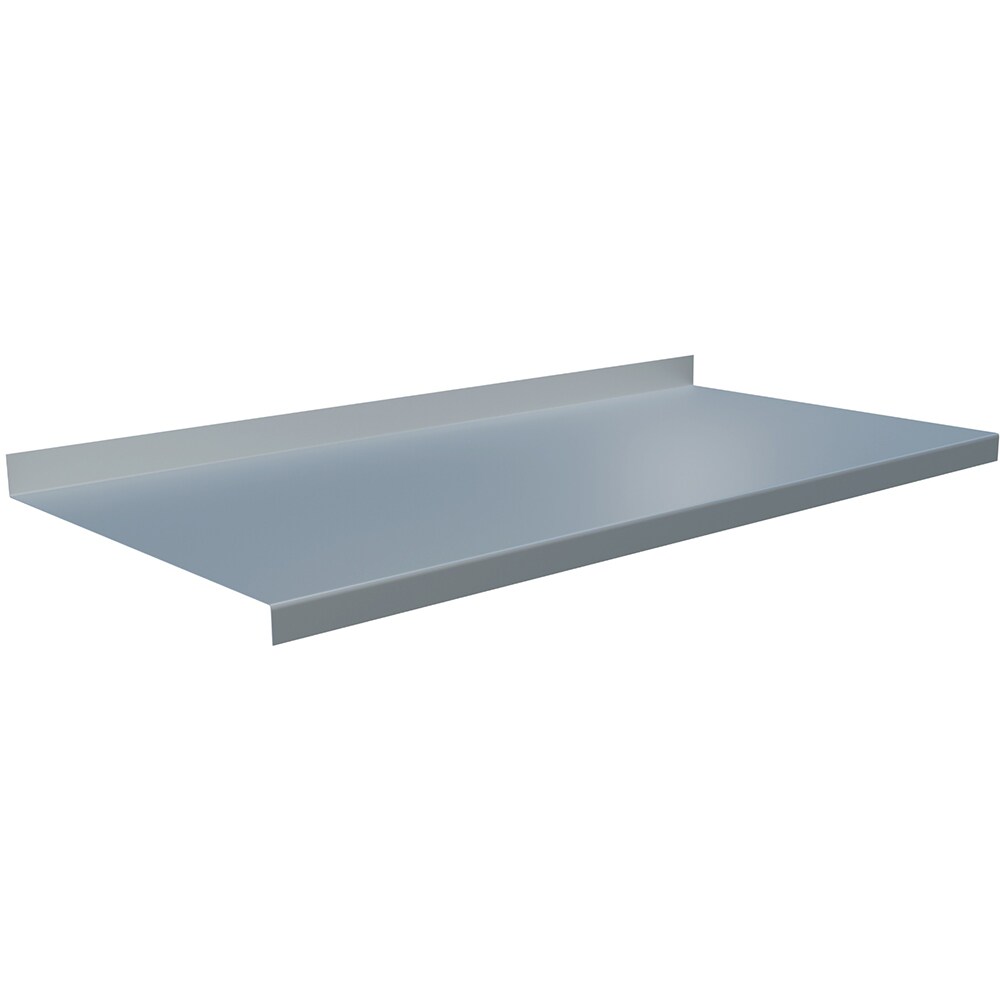 Glaf exterior SMART RAL 9010, otel, 250 x 23.5 cm, alb