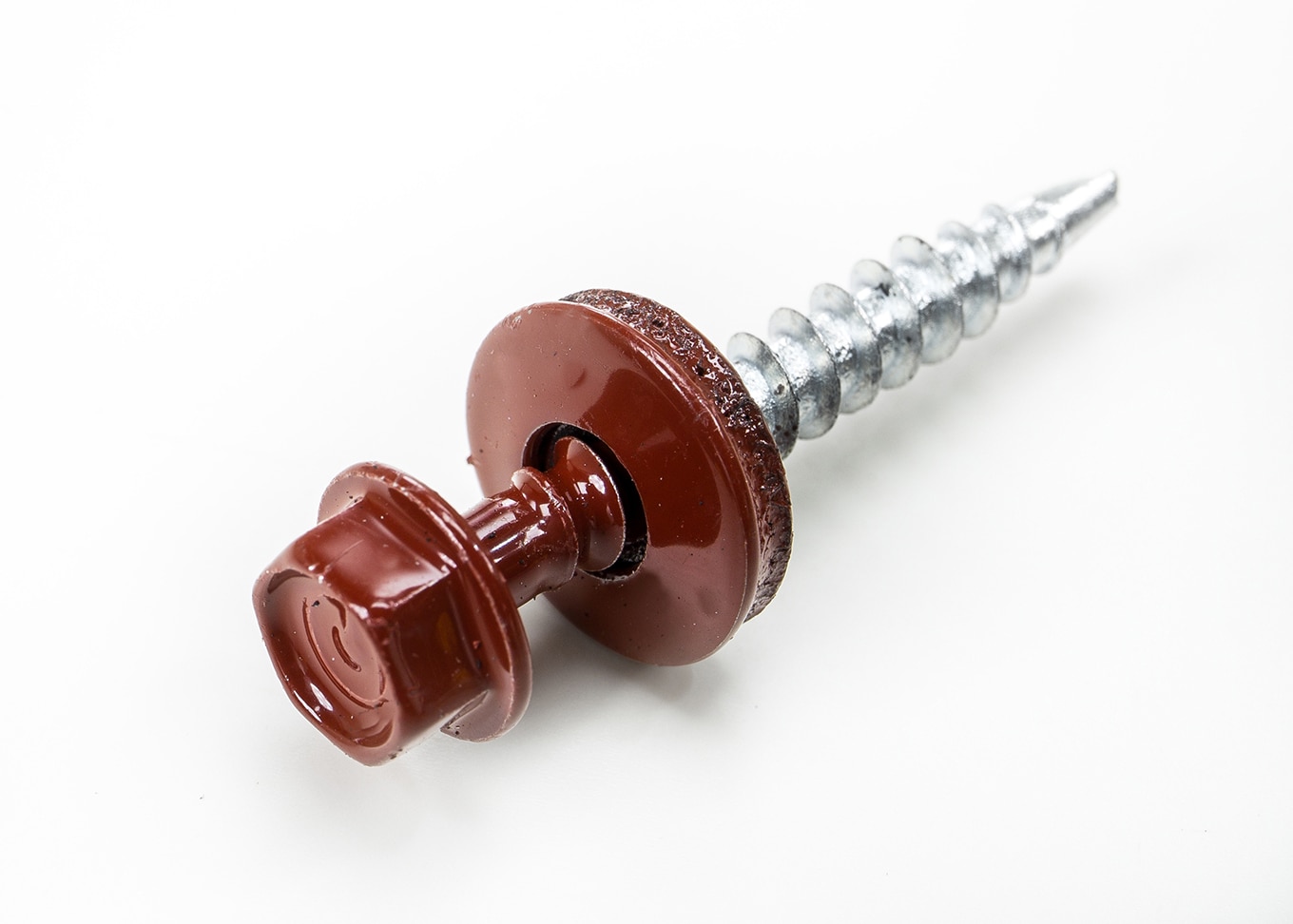 Surub autoforant, 4.8 x 35 mm, RAL 3011, 50 buc