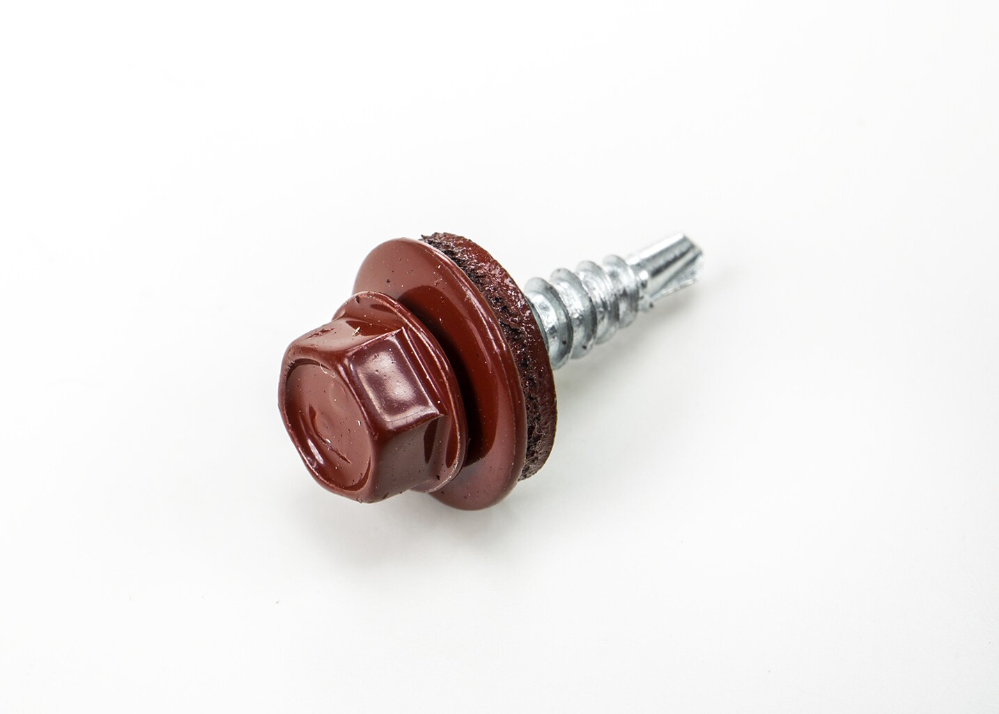Surub autoforant, 4,8 x 20 mm, RAL 3011, 50 buc Bravo