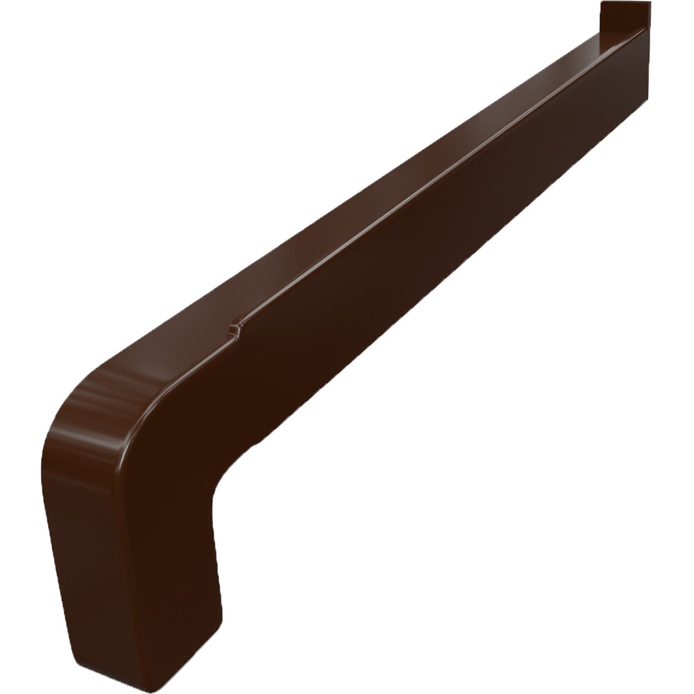 Capac glaf exterior SMART RAL 8003, PVC, 22.5 cm, maro deschis
