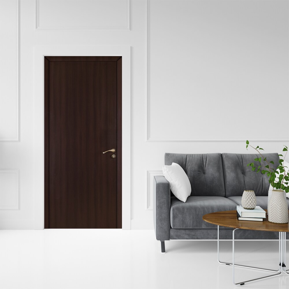 Usa interior OP030, fara geam, reversibila, MDF, 60 x 204 cm, wenge