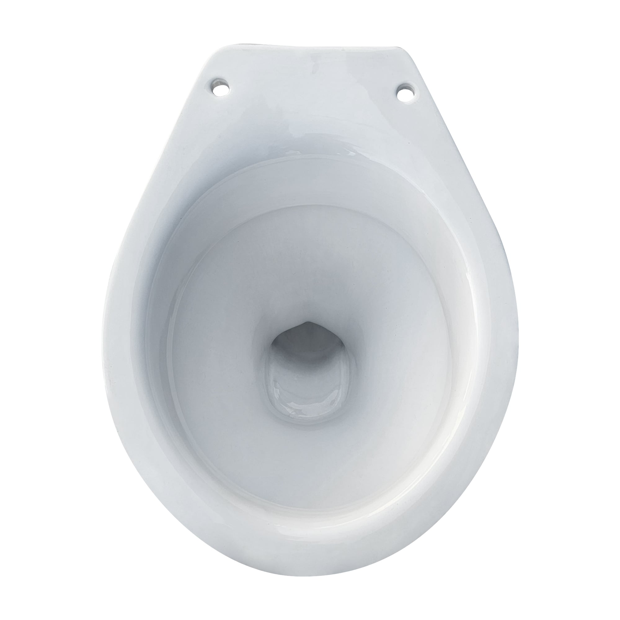 Vas WC, rotund, alb, portelan, 48 x 36 x 40 cm