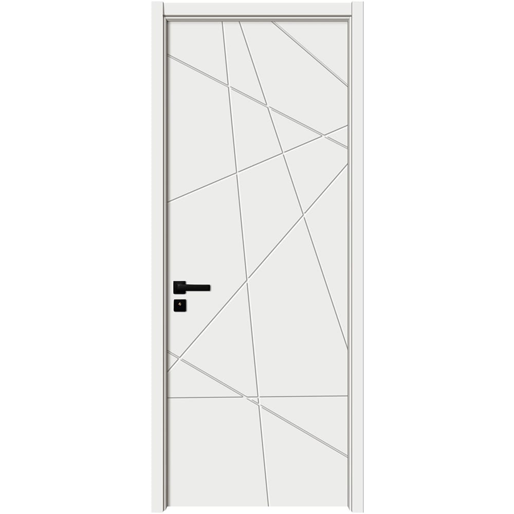 Usa interior KM343, fara geam, reversibila, MDF, 80 x 204 cm, alb