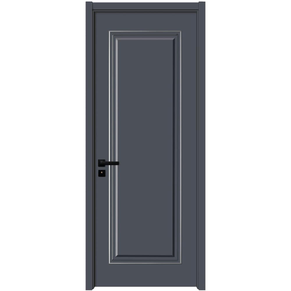 Usa interior KM460, fara geam, reversibila, MDF, 80 x 204 cm, antracit
