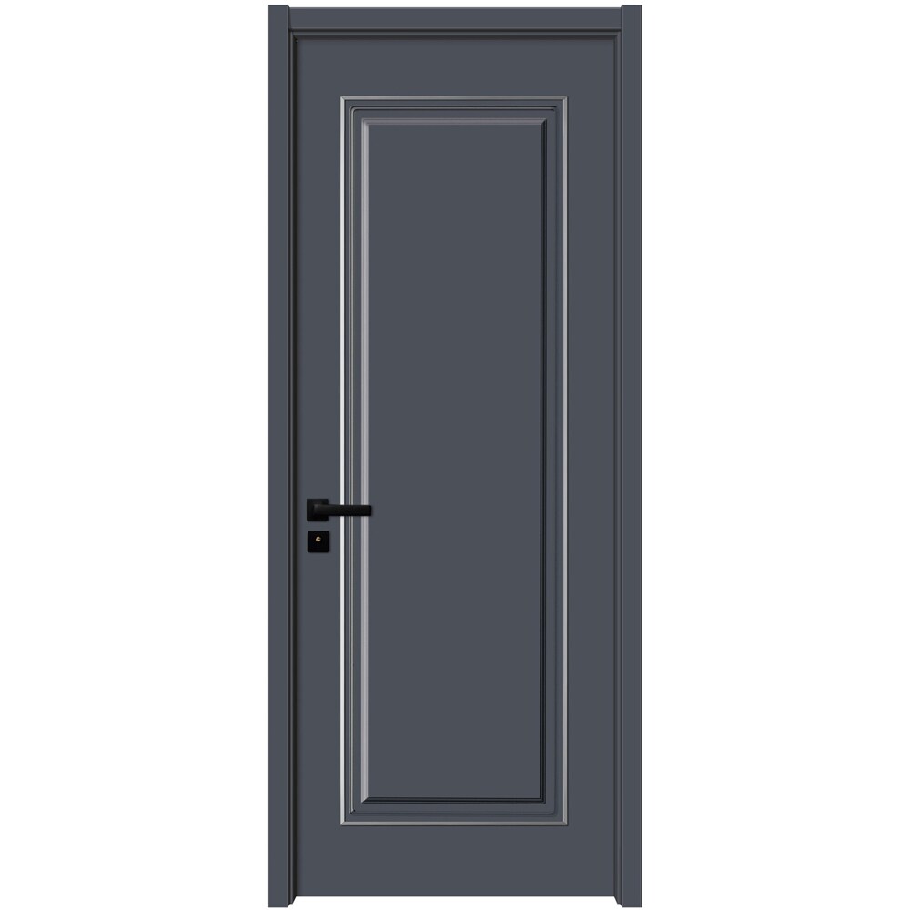 Usa interior KM460, fara geam, reversibila, MDF, 60 x 204 cm, antracit