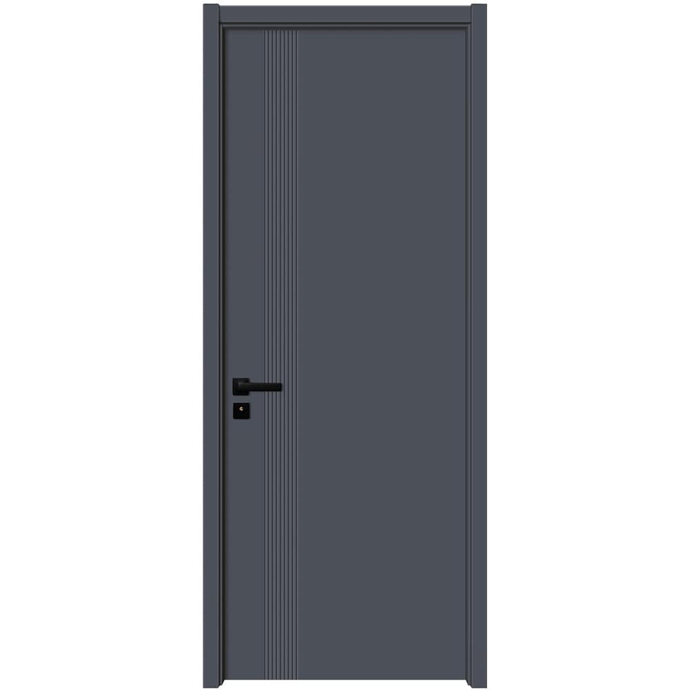 Usa interior KM507, fara geam, reversibila, MDF, 80 x 204 cm, antracit