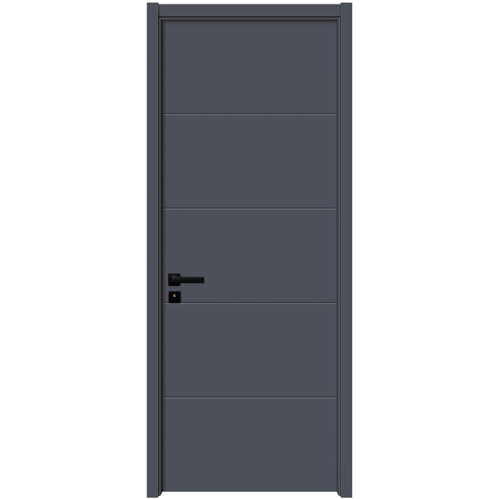 Usa interior KM512, fara geam, reversibila, MDF, 80 x 204 cm, antracit