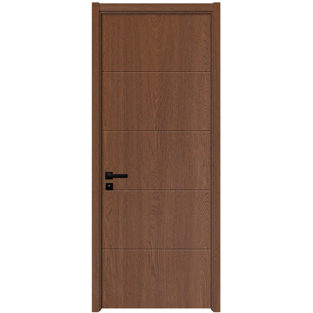 Usa interior KM512, fara geam, reversibila, MDF, 80 x 204 cm, stejar