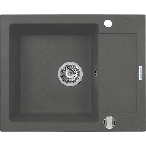 Pachet chiuveta PYRAMIS Mini Smart, compozit granit + baterie, gri