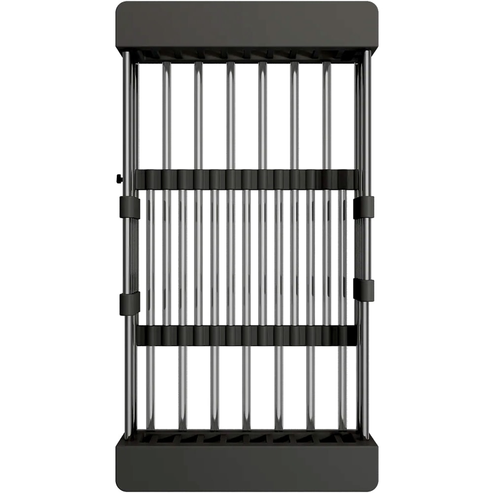 Pachet chiuveta PYRAMIS Plus 79, 1 cuva, picurator reversibil, compozit granit + baterie, negru