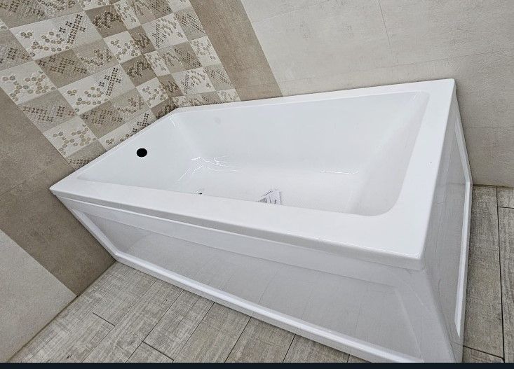 Cada simpla baie, acrilic, revesibila, alba, 150 x 70 x 39 cm, 198 l  Bresi Well WA9020