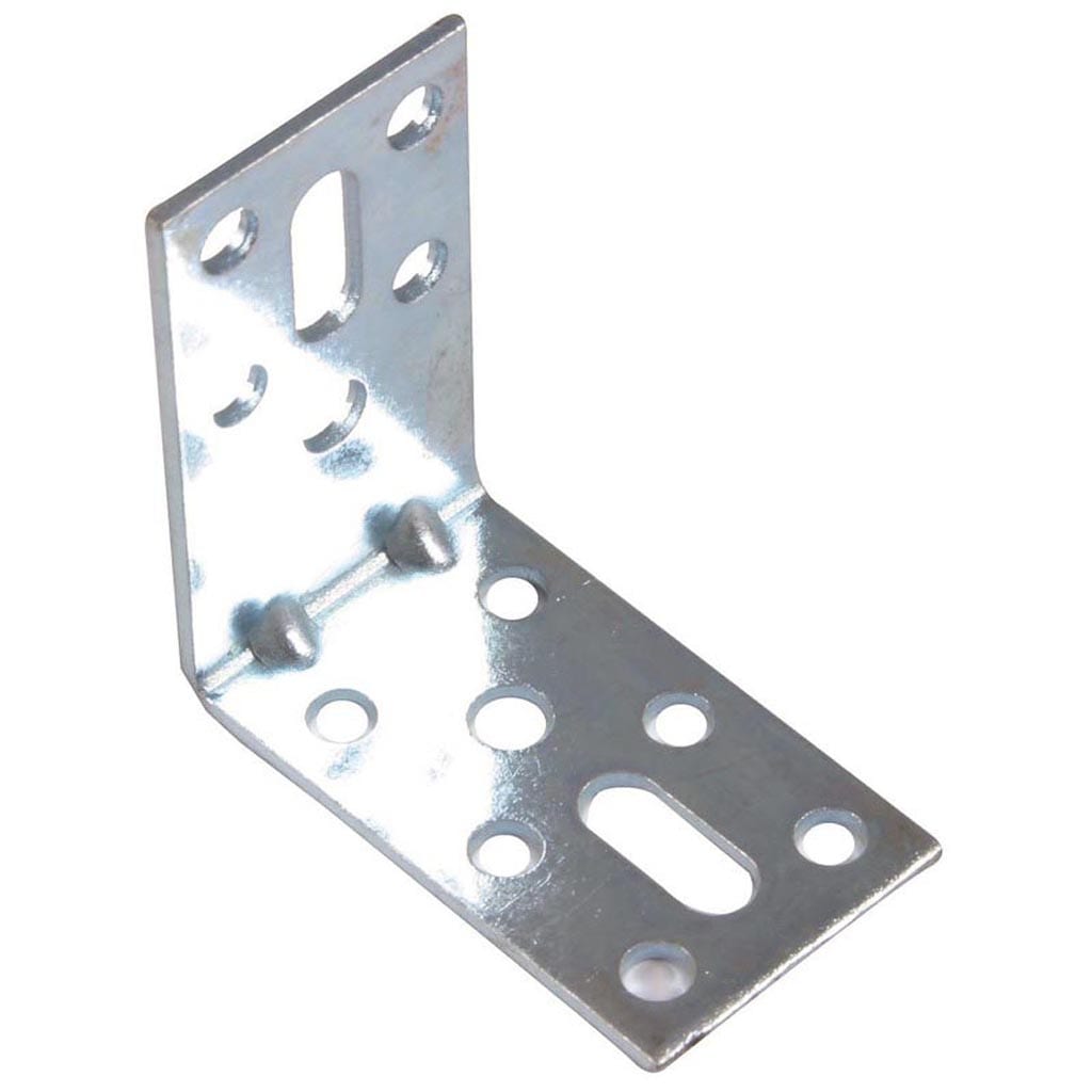 Coltar imbinare tip L SEA, 50 x 50 x 30mm, zincat alb 