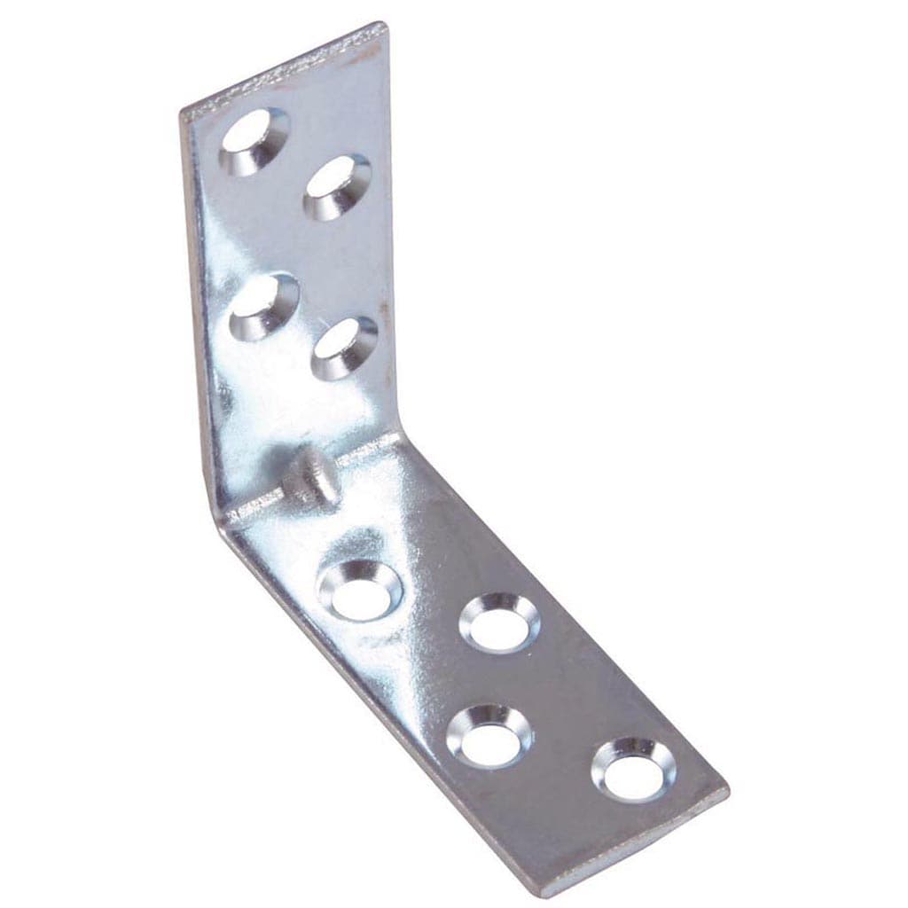 Coltar imbinare tip L SEA, 60 x 60 x 20mm, zincat alb