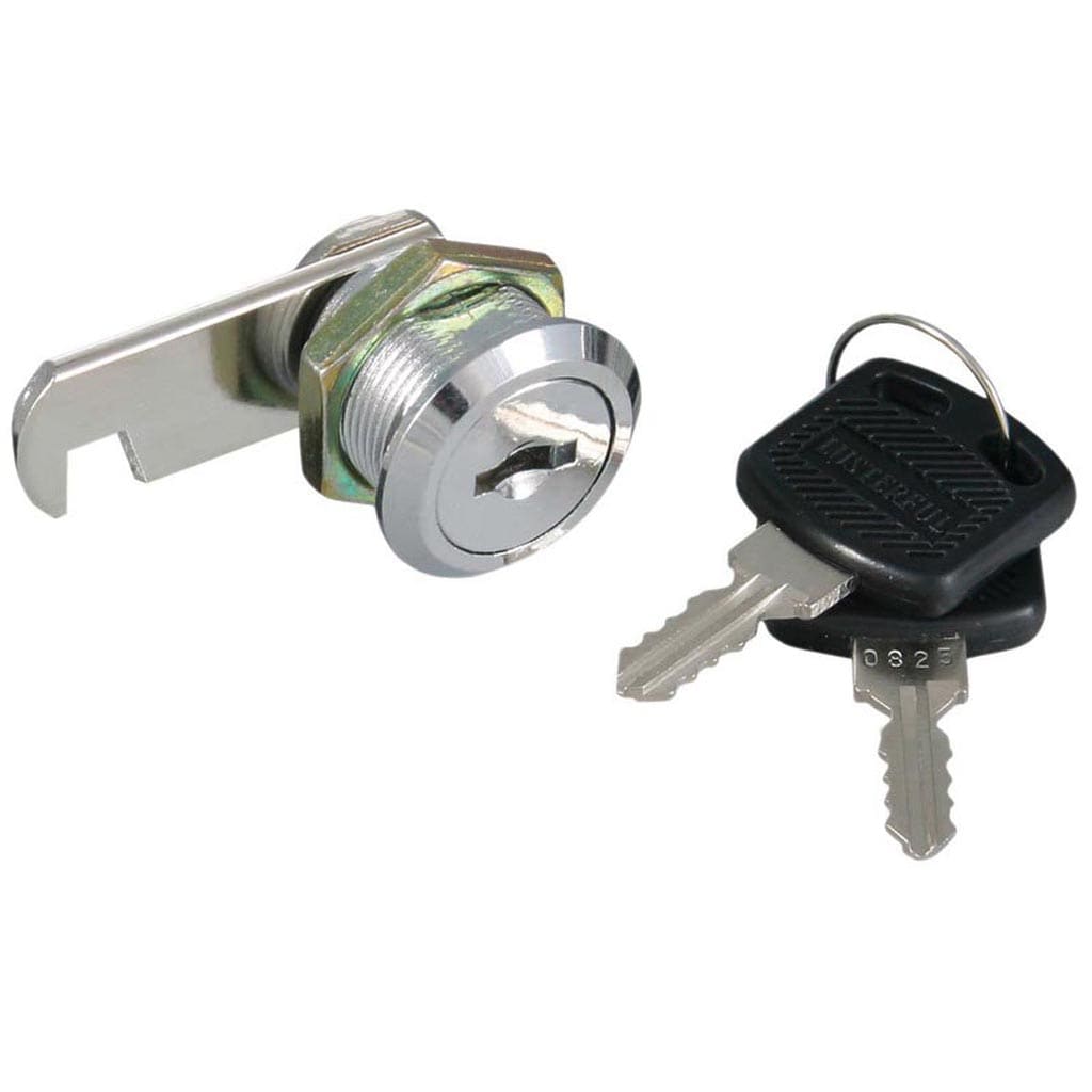 Broasca cilindru 19 x 20 mm, cama carlig L47 mm, cromat, 1 buc
