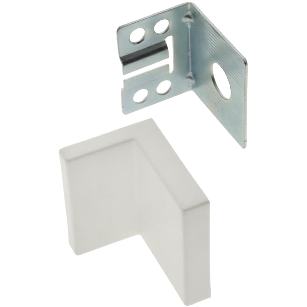 Coltar pentru prindere corp mobilier SEA, alb, 2 buc