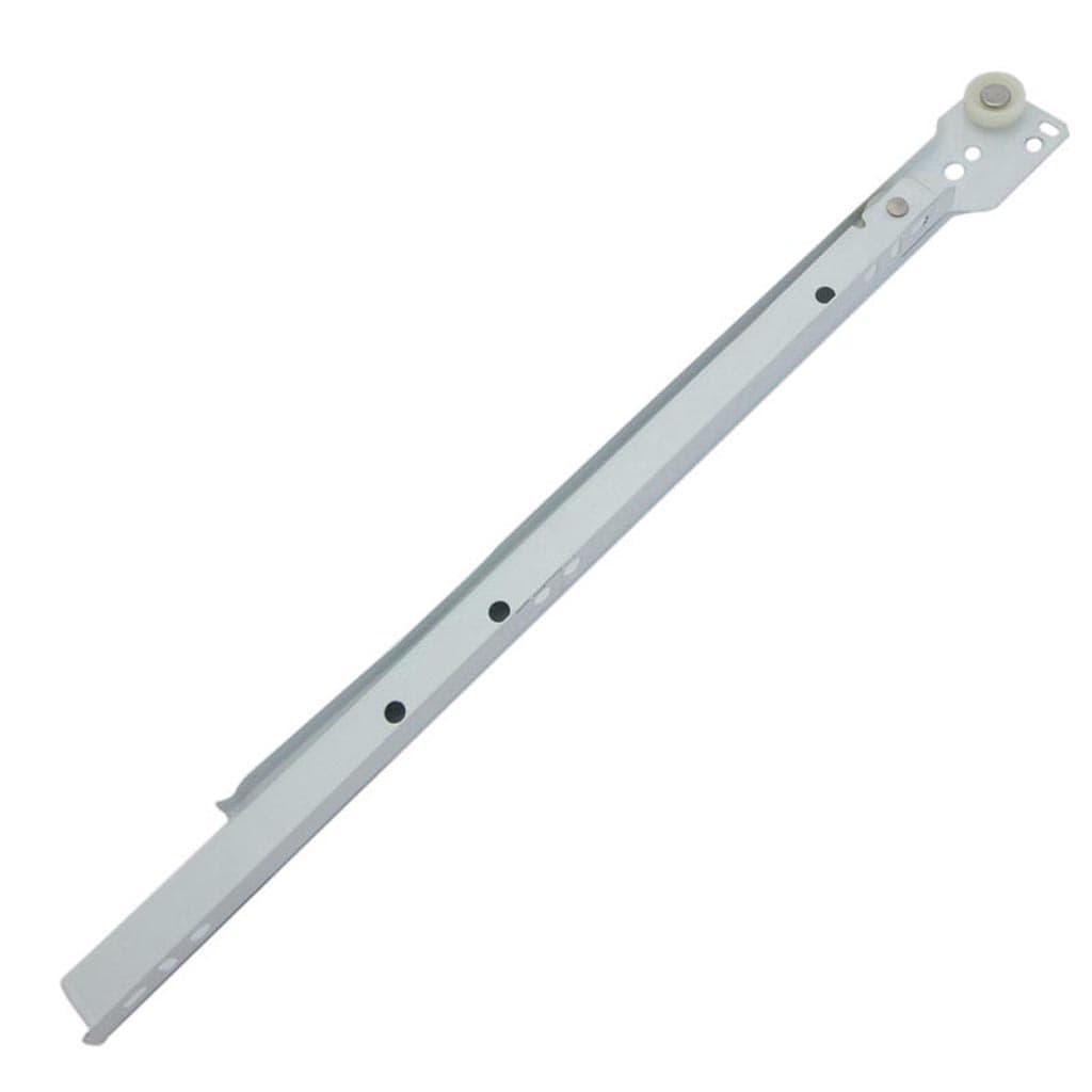 Sina glisare sertare, otel, 45 cm, alb