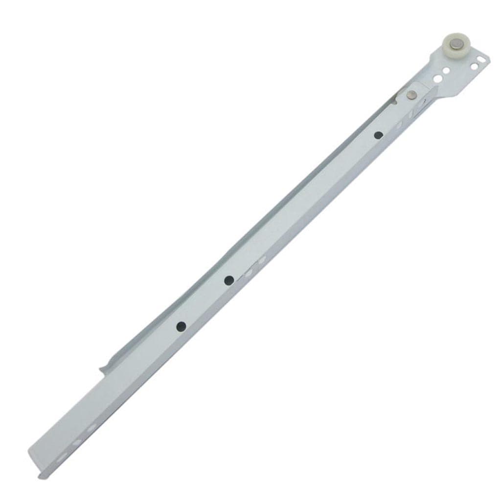 Sina glisare sertare, otel, 50 cm, alb