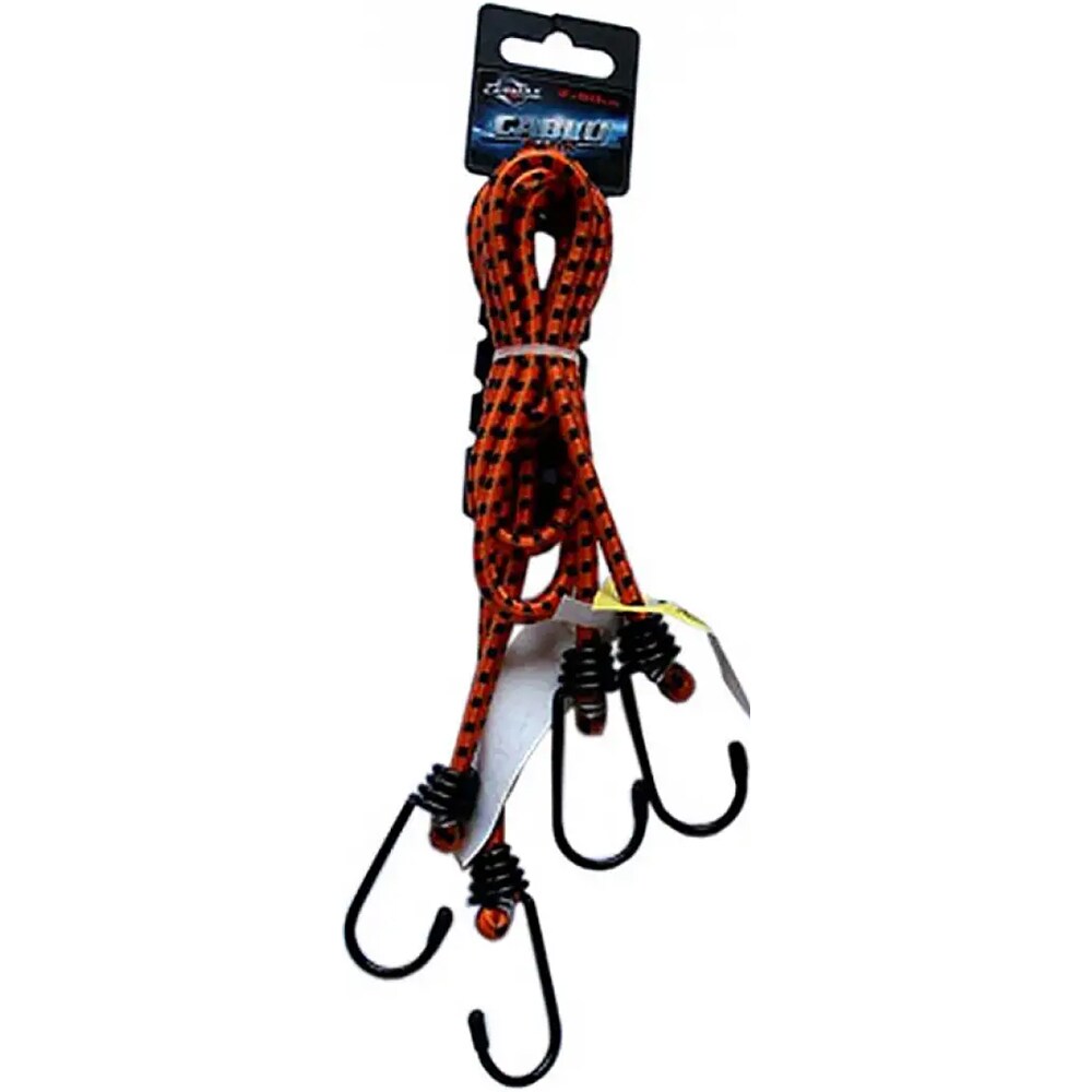 Chinga elastica CARMAX, 2buc, 6mm x 80cm, rosu